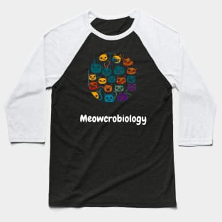 Meowcrobiology Baseball T-Shirt